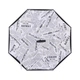 Зонт Up-Brella женский наоборот обратного сложения умный зонт (смарт зонт) Journal white - изображение 5
