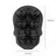 Силиконовая форма для льда 3D skull ice Bridi 6 черепов - изображение 4