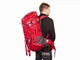 Женский туристический рюкзак (W1632-red) Onepolar 25х62х28 см Красный 000132282 - изображение 4