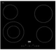 Варильна поверхня електрична Beko HIC64402T Чорний - зображення 1