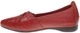 Женские туфли из кожи Blizzarini D163-4 36 23 см Красные - изображение 4