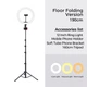 Селфі лампа та LED освітленням JOYROOM Touch Selfie Ring Light JR-ZS228 AKL01 | 10", 2A, 2700-5700K | - зображення 3