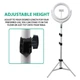 Кольцевая лампа селфи кольцо REMAX LIFE Tripod Beauty Fill Light RL-LT17|360°, 80-200cm|. &nbsp;White - изображение 8