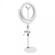 Кольцевая лампа селфи кольцо REMAX LIFE Desktop Selfie Spot Light RL-LT13 |360°, 50-80cm|. White - изображение 8