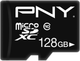PNY microSDXC Performance Plus 128GB Class 10 UHS-I + SD-адаптер (P-SDU12810PPL-GE) - зображення 1