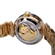 Наручний годинник AlexMosh жіночі Forsining Gold-White Flower Diamonds - зображення 2