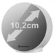 Часы настольные Bresser MyTime Echo FXR White (8010071GYEWHI) - изображение 4