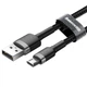 Кабель Micro USB BASEUS cafule |2.4A, 2M| (CAMKLF-C09) red - изображение 4