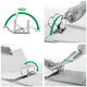 Папка-регистратор Leitz Active WOW 180° 65 мм Желтая (1107-00-16) - изображение 4