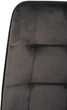 Стул для кухни и гостиной Vetro Mebel N-46 Серый (N-46-grey-velvet/ black) - изображение 7