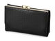Кожаный женский кошелек Moro&Jenny 59011 A Black чёрный - изображение 5