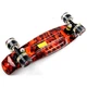 Детский пенни борд Space Sport "Fire" пластиковый Разноцветный 57х15 см (DP-1856988420) - изображение 2