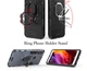 Противударний чехол Iron Man Ring для Xiaomi Note 5 / Xiaomi Redmi Note 5 PRO бампер бронірований з кільцем під магнітом Чорний - зображення 13