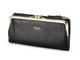 Женский кошелек из натуральной кожи TUMI 1056 A Black Черный - изображение 1