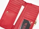 Жіночий гаманець з натуральної шкіри TUMI 1056 E Red червоний - зображення 4