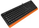 Клавиатура проводная A-4Tech FK10 USB Orange - изображение 3