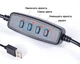 Кільцева Led лампа Fill Lights CXB-260 селфі-лампа діаметром 26 см з тримачем телефону та пультом Чорний (HF54122556) - зображення 3