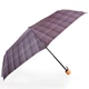 Мужской складной зонт механический (FULG868-Charcoal-Check) Fulton 99 см Медный 000129892 - изображение 2