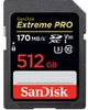 Карта пам'яті SanDisk 512GB SDXC C10 UHS-I U3 R170/W90MB/s Extreme Pro (SDSDXXY-512G-GN4IN) - зображення 1