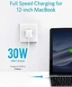 Мережевий зарядний пристрій Anker PowerPort Atom PD — 30W PD Ultra Compact White (A2017G21) - зображення 2