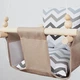 Тканинні підвісні гойдалки Infancy Зигзаг амбре Бежеві - зображення 3