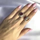 Срібні сережки з натуральним рубіном 5.126ct (2058014) - зображення 2