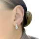 Срібна каблучка з натуральним топазом 3.682ct (2059004) - зображення 3