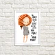 Постер в рамке The only limits in life 30x42 см, A3 (WMT3_018) - изображение 2