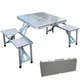 Стол для пикника раскладной Alumum Picnic Table Стальной - изображение 5