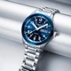 Мужские часы Carnival Millenium с тритиевой подсветкой Silver/Blue+ подарочная коробочка - изображение 5
