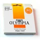 Струны акустической гитары Olympia HQA-1047 80/20 Bronze Acoustic Guitar Strings Extra Light 10/47 - изображение 2