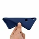 Силіконовий (TPU) чохол Deexe Matte Case для Xiaomi Redmi Note 7 / Note 7 Pro - Dark Blue - зображення 5