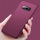 Силиконовый (TPU) чехол X-LEVEL Matte для Samsung Galaxy S10e (G970) (TPU) - Wine Red - изображение 2