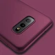 Силиконовый (TPU) чехол X-LEVEL Matte для Samsung Galaxy S10e (G970) (TPU) - Wine Red - изображение 6
