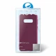 Силиконовый (TPU) чехол X-LEVEL Matte для Samsung Galaxy S10e (G970) (TPU) - Wine Red - изображение 7