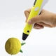 3Д ручка для рисования с LED дисплеем MHz Smart 3D Pen 2 Желтая (D-2019090536) - изображение 4