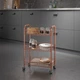Этажерка METALTEX COPPER 3 уровня медный цвет покрытие Polytherm (344403) - изображение 2