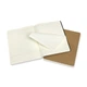 Блокнот Moleskine Cahier 2 шт. Subject Великий 120 сторінок Чорний, Бежевий 19х25 см (8058647620282) - зображення 3