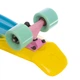 Скейт Пенні Борд Penny Fish Skateboards COLOR POINT 22" Pink-Blue-Yellow, м'ятні колеса - зображення 5