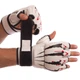Перчатки для смешанных единоборств Zelart 1394 размер M White-Black - изображение 2
