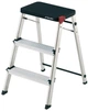 Стремянка Rolser Taburete M/3 из 3-х ступеней Negro (MET3001-1023) (928603) - изображение 1