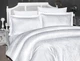Постільна білизна First Choice Jacquard Satin 200х220 см Misra White - зображення 1