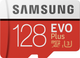 Карта памяти Samsung EVO Plus microSDXC 128GB UHS-I Class 10 + SD адаптер (MB-MC128HA/RU) - изображение 1