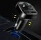 ФМ модулятор Kebidu черный двойной USB Bluetooth - изображение 5