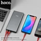 Портативна батарея Hoco B39 Magic Stone PD (30000mAh) Grey - зображення 4