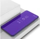 Чехол-книжка Mirror для Xiaomi Redmi Note 7 / Note 7 Pro Зеркальная Фиолетовый Без Бренда - изображение 1