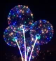 Повітряна кулька Bobo з Led підсвічуванням (Батарейки в подарунок!) LF0001 - зображення 1