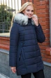 Зимняя куртка Miorichi Simona 46 Синий (01039-blue46) - изображение 3
