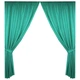 Штори Adagio Windows Decor однотонні Мішковина 08 ,бірюзово-сині, 150х270см (2 штори) - зображення 1