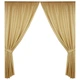 Однотонні штори Adagio Windows Decor Мішковина 02 150х270 см Бежевий - зображення 1